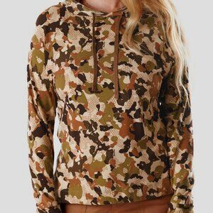 Duck Camp Original Bamboo Hoodie Womens Size Large Wetlands